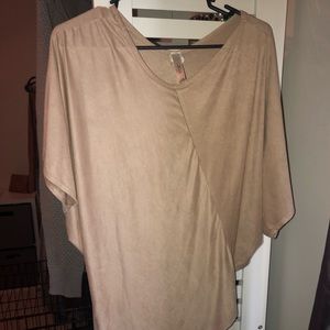 Tan Suede shirt!